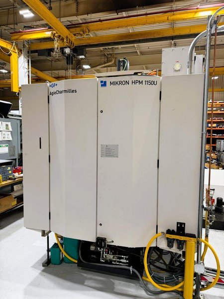 2008 Mikron HPM-1150U 5-Axis CNC Machining Center For Sale