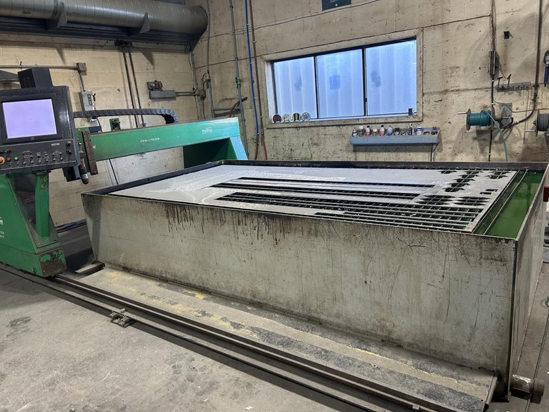 6′ x 10′ ProStar PR5-175-HD Plasma Table, 2014 – Hypertherm HPR 400, Water Table