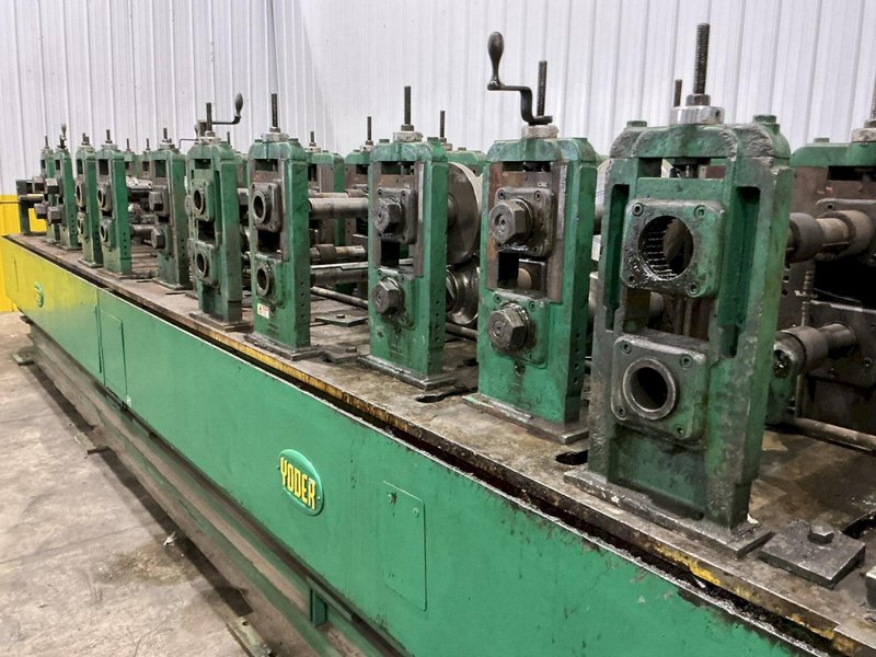 12 STAND X 2.5" YODER MODEL M2-1/2 ROLLFORMER, 18" ROLLSPACE: STOCK 23475