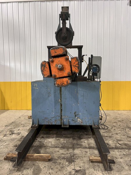 20,000 LBS X 46&quot; ROWE MOTORIZED COIL REEL UNCOILER: STOCK #21269