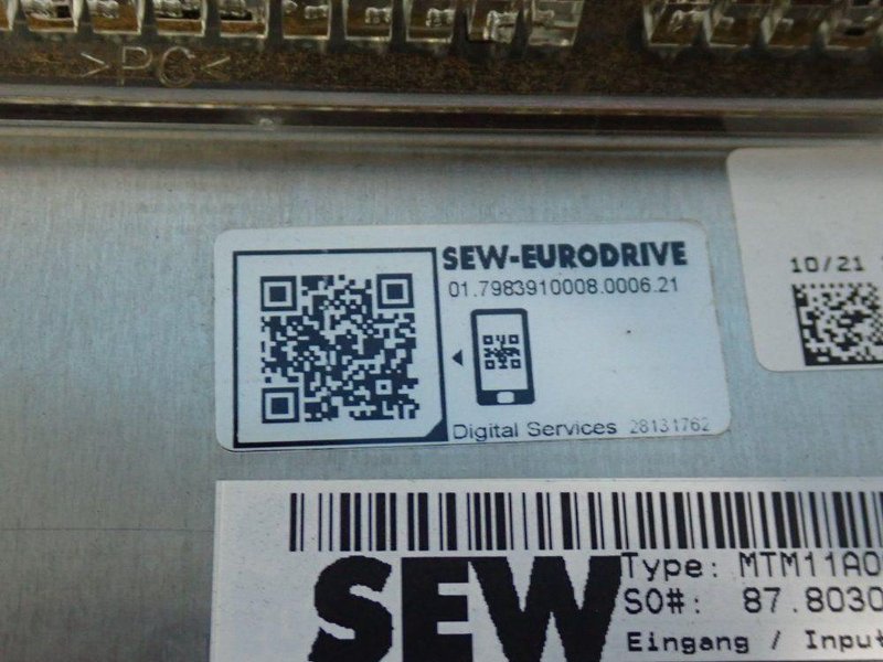 SEW EURODRIVE ELECTRONIC UNIT  -  MTM11A000-E31A-00