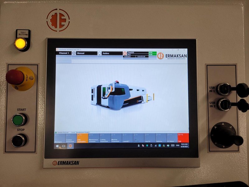 2022 Ermak USA Hawk 1000 Watt (1kw) CNC Laser For Sale