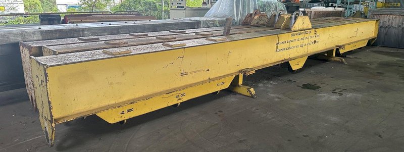 50,000 LB. X 30' CAPITAL STEEL HEAVY DUTY SPREADER BAR / LIFTING BEAM: STOCK #19816
