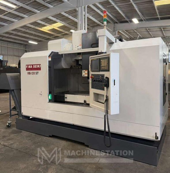 Yama Seiki VMB-1200/50 CNC Vertical Machining Center – 50 Taper Mill
