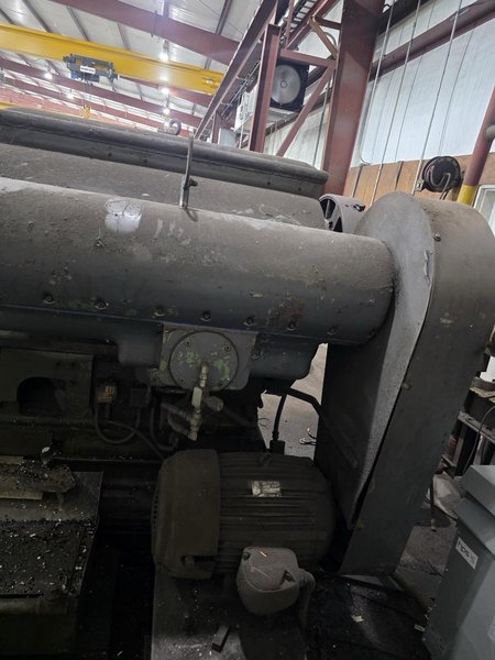 Lehmann 40″ x 360″ Engine Lathe – 13″ Spindle Bore, Twin Carriage, Front &amp; Rear Chucks, Steady Rests