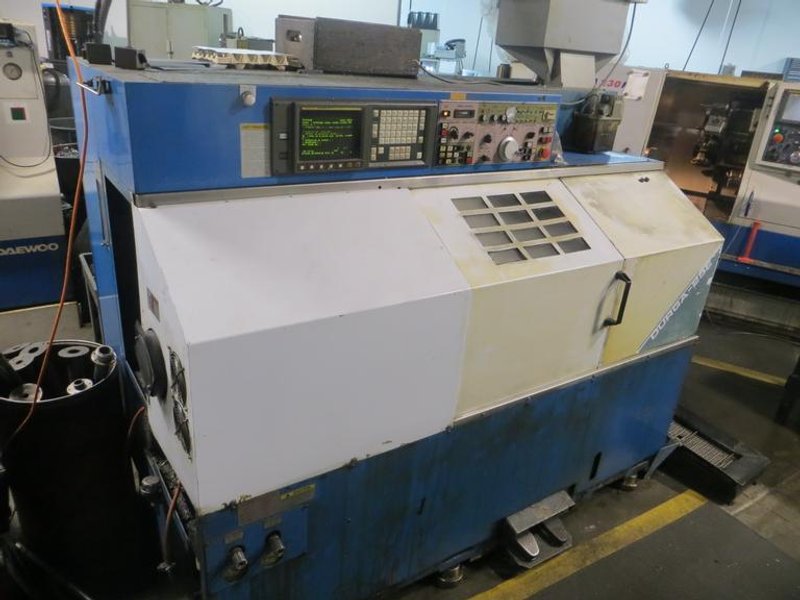 Femco Durga 25E CNC Turning Center, Fanuc OT CNC Control, 8&quot; 3-Jaw Chuck, Tool Setter, 12-Station Turret, Tailstock and MORE!- Auction Item