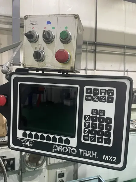 USED SANTEC 9" X 42" 2-AXIS CNC BED MILL, Stock# 10971