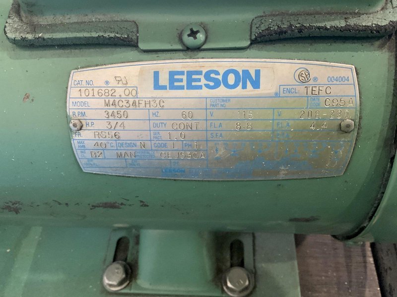 BURR KING MODEL 562 VERT BELT GRINDE: STOCK #81205