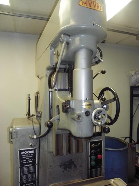 Moore No. 3 Jig Borer, S/N B913, New 1966. 