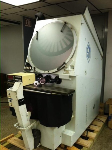 30&quot; ST Industries Model P-2500 Optical Comparator, S/N 431, New 1970s.  
