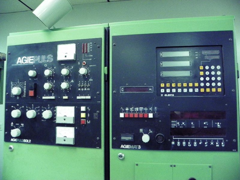 Agie Model EMT-1 Sinker EDM Machine, Serial No. 117, New 1986. 