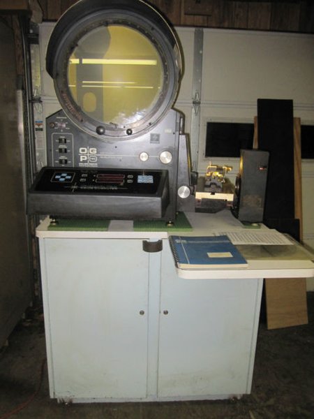 14&quot; OGP (OPTICAL GAGING PRODUCTS) OQ-14B Bench Top Optical Comparator, S/N OQB14469.  Availability Pending.