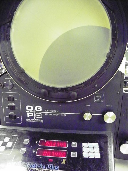 14&quot; OGP (OPTICAL GAGING PRODUCTS) OQ-14B Bench Top Optical Comparator, S/N OQB14469.  Availability Pending.