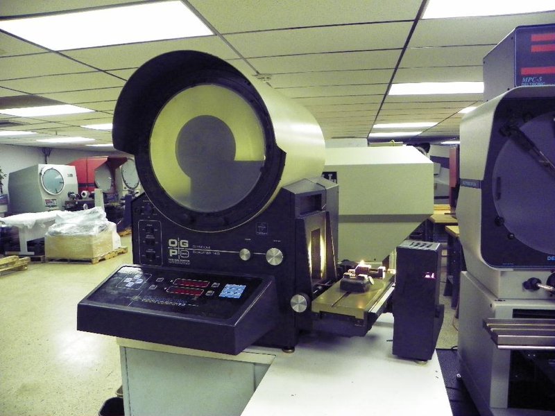 14&quot; OGP (OPTICAL GAGING PRODUCTS) OQ-14B Bench Top Optical Comparator, S/N OQB14469.  Availability Pending.