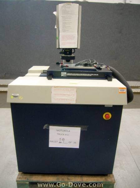 OGP Optical Gaging Products Avant Zip 300 CNC Video Measuring Machine, S/N AZ3001012, New July 1998. Offered as is. 