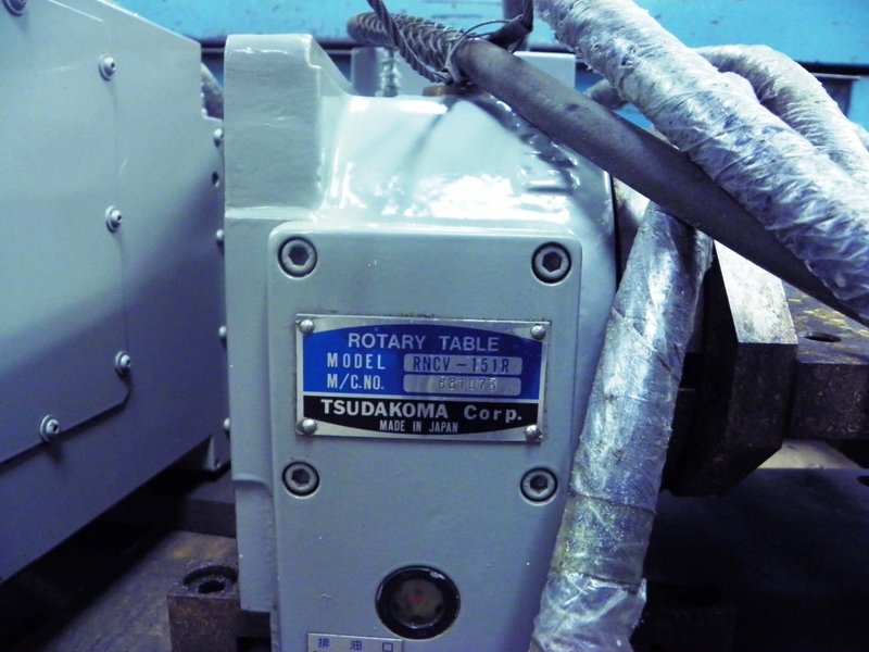 6.5&quot; Tsudakoma RNCV-151R Rotary Table, S/N 881073, with Servo Control, New Approx 1990. 