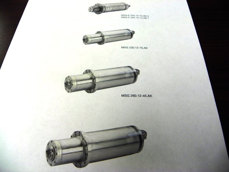 DIEBOLD 12K 12,000 RPM Spindle CAT CT 45 Taper MSG 230.12-15.AK
