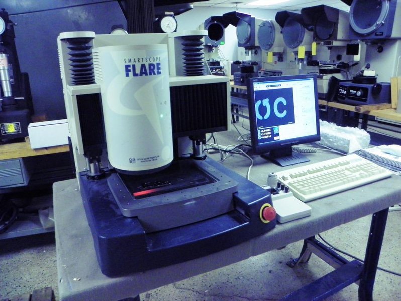 OGP Flare Smartscope Video Measuring Machine, S/N SVR1335, New January 2001. 