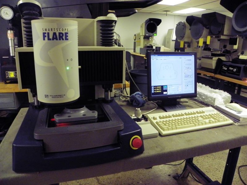 OGP Flare Smartscope Video Measuring Machine, S/N SVR1335, New January 2001. 