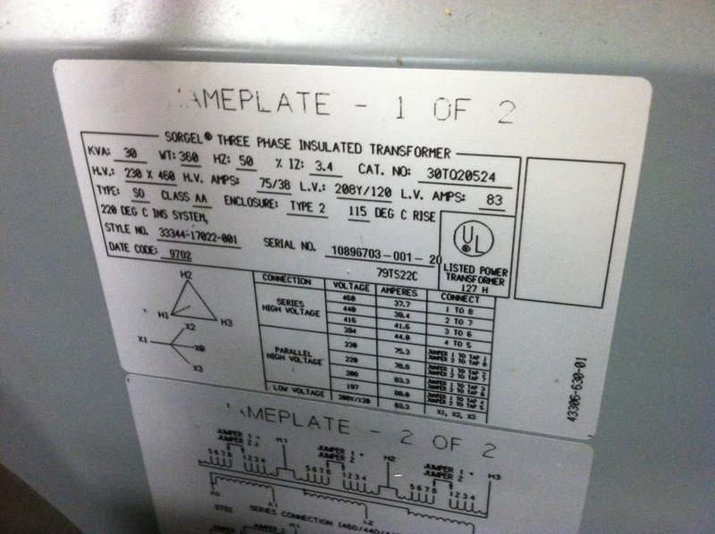 Lot (8) Transformers - price each.