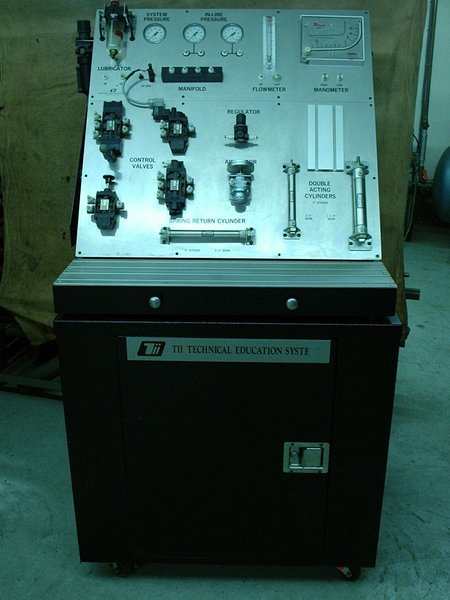 TII Technical Education Systems Explorer 1 Industrial Pneumatic Training System