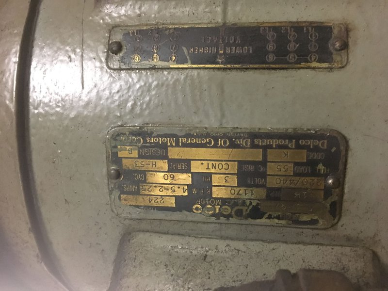 30&quot; Edlund 2F-15 Single Spindle Box Column Variable Speed Drill Press with tapping S/N 297, New 1950s. 