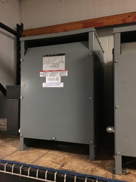 Square D 45 KVA Transformer 480/208, Catalog #45T3H