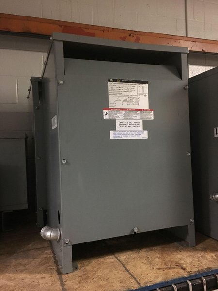 Square D 45 KVA Transformer 480/208, Catalog #45T3H