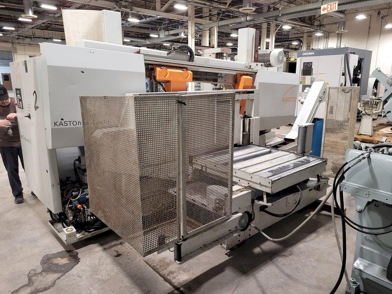 26" X 41" KASTO HBA-A6X10 FULLY AUTOMATIC HORIZONTAL BAND SAW TYPE HBA660/1060AU