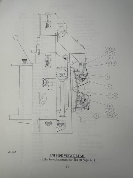 36&quot; X 72&quot; GOFF MODEL #3672D SPINNER HANGER SHOT BLAST CLEANING SYSTEM, NEW 2006: STOCK #22470
