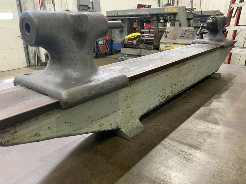 8" X 36" BROWN &amp; SHARPE BENCH CENTERS: STOCK #81172