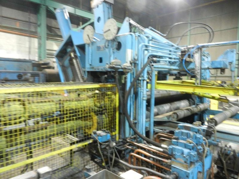 WMW Roller leveler - metal flattening machine 2200x40