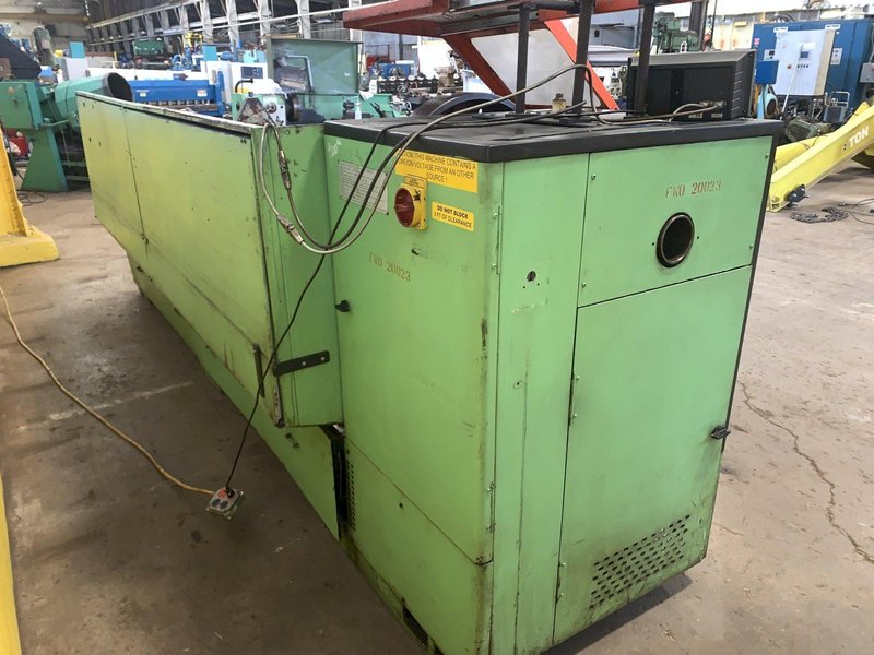 25&quot; X 120&quot; DOALL ROMI MODEL 25H GAP BED ENGINE LATHE W/ 4&quot; HOLE: STOCK #12892