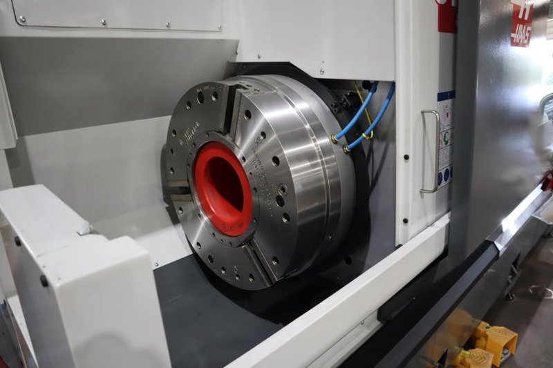 Haas ST-55 CNC Lathe Turning Center, 12.5" Hole, 12 Station Turret, Tailstock, (2) 26" Chucks, 1,000 PSI Coolant - NEW 2023