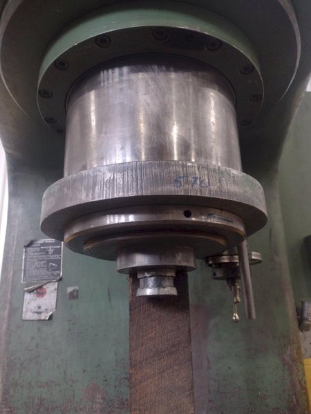 100 TON EITEL MODEL #RP100 HYDRAULIC C-FRAME PRECISION STRAIGHTENING PRESS: YOBRO #16014