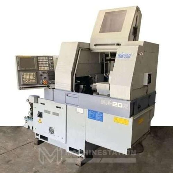 Star SR-20R CNC Swiss Screw Type Automatic Lathe – Bar Feeder