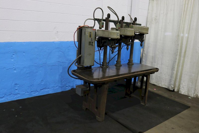 ROCKWELL  3 SPINDLE  GANG DRILL:  STOCK #73601