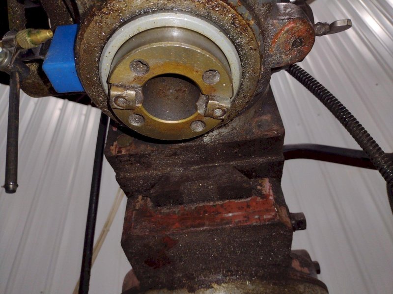 5 HP KENT MODEL #KTM-5VK RAM TYPE  KNEE MILL, 1992: STOCK #19923