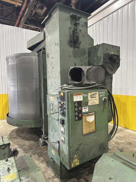 36&quot; X 72&quot; GOFF MODEL #3672D SPINNER HANGER SHOT BLAST CLEANING SYSTEM, NEW 2006: STOCK #22470