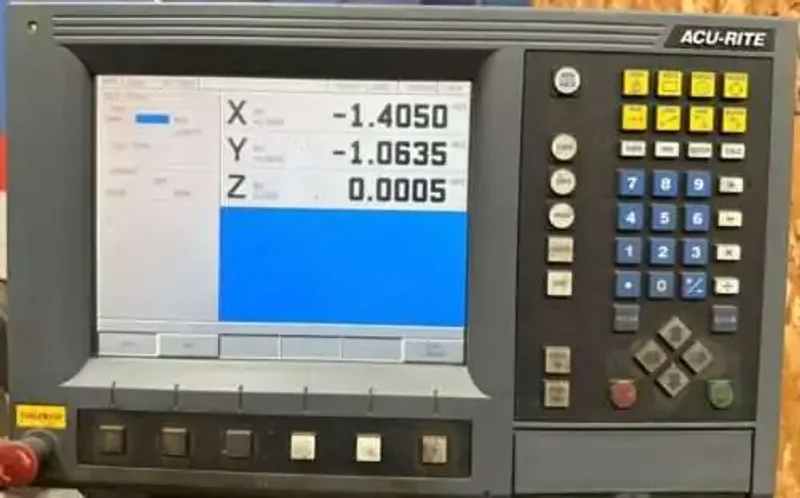 Kent KTM-3VS 9″ x 42″ Variable Speed CNC Vertical Milling