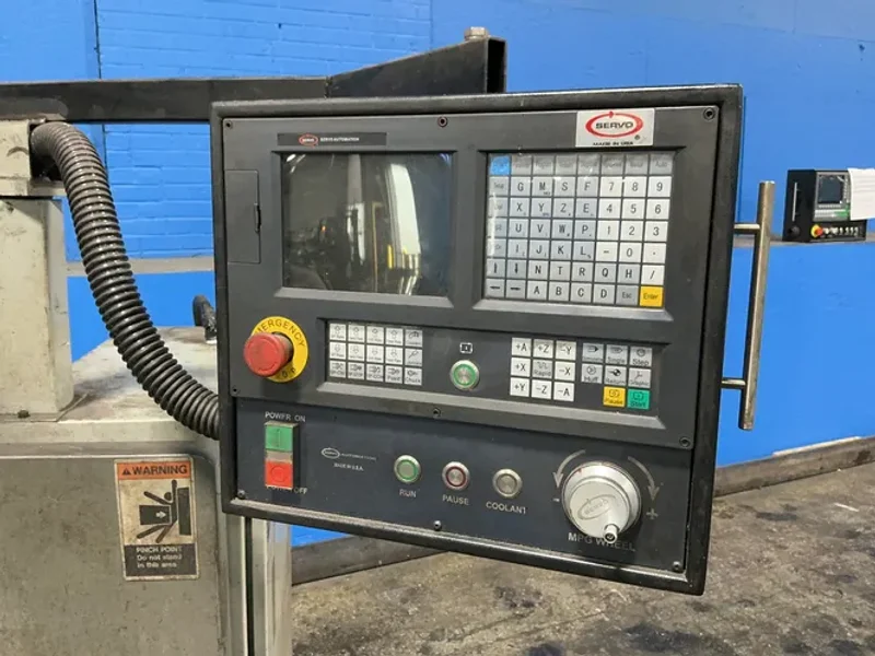 BRIDGEPORT 9”X42” TABLE CNC VERTICAL MILL