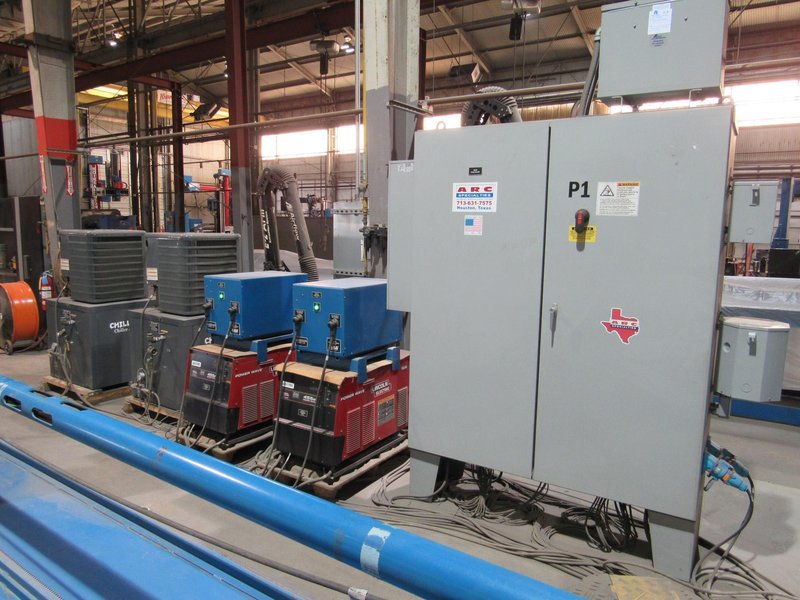 USED, 42&#039; TRIPULSE DUAL HOT WIRE GTAW PIPE CLADDING SYSTEM