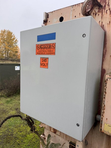 120,000 LBS (60 TON) ARONSON MODEL #AB1200 POWERED WELDING POSITIONER. STOCK # 1218325