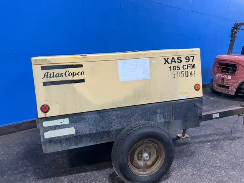 Atlas Copco Portable Air Compressor - Xas 97 (jd)