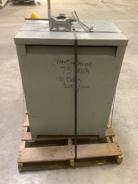 Westinghouse DT-3 Transformer, 75 KVA, 208Y/120