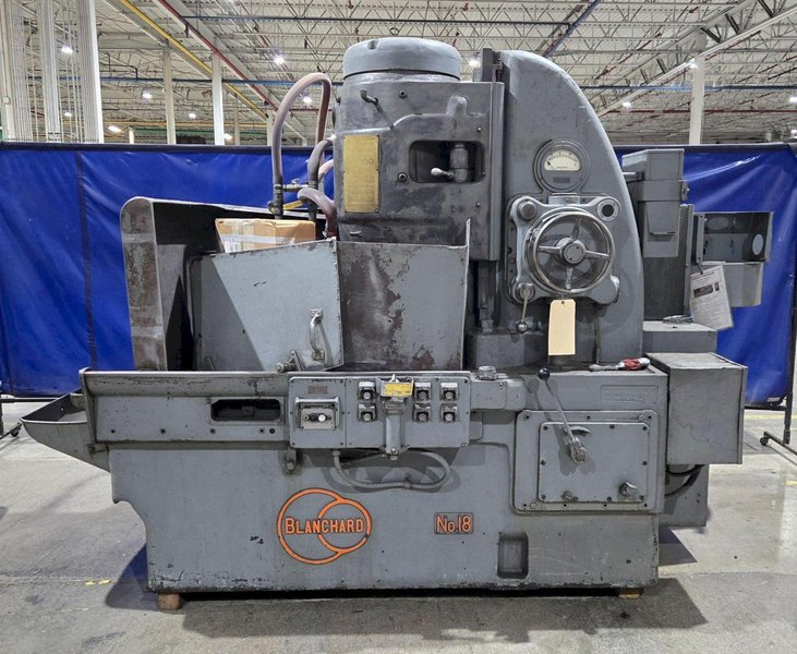 BLANCHARD 18 ROTARY SURFACE GRINDER USED