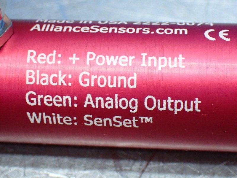 ALLIANCE SENSORS GROUP 2 LINEAR VARIABLE INDUCTIVE TRANSDUCER POSITION SENSORS  -  LRE-27-100-R-00-10-A