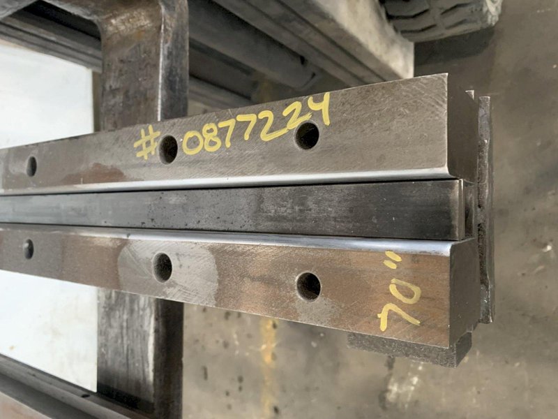 5&#039;10&quot;(70&quot;) PRESS BRAKE SPRING LOADED HEMMING DIE. STOCK # 0877224