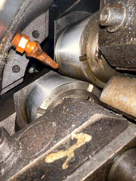 3&quot; KINEFAC MODEL #MC-6-F &quot;KINE-ROLLER&quot; 3-DIE AUTOMATIC THREAD ROLLER THREADER: STOCK #17073