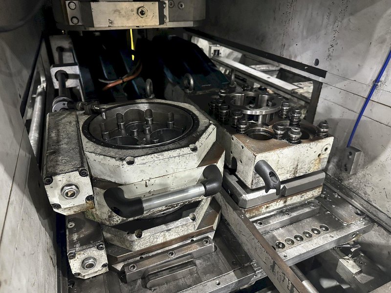 30&quot; x 14 GA DALCOS MODEL #PXN-800 AUTOMATIC COIL HYDRAULIC PUNCHING MACHINE: STOCK #20332